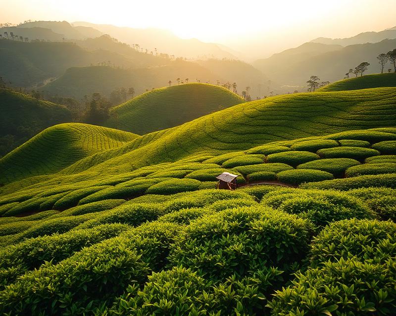Sylhet - Tea gardens & natural beauty